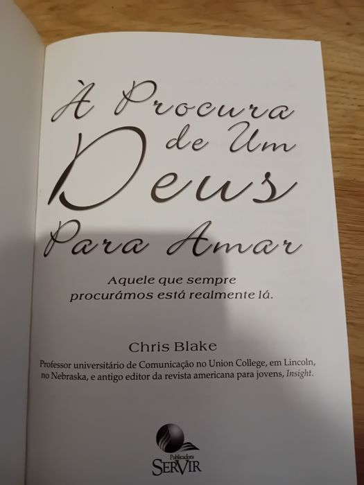 Á Procura de Um Deus para Amar - Chris Blake