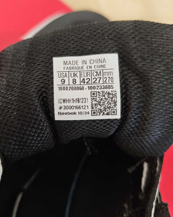 Buty męskie czarne REEBOK ROAD STRIDER rozm. 42