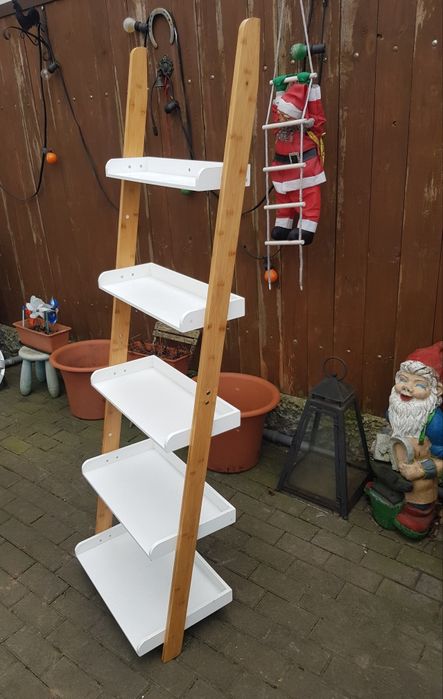 Regal na balkon stojak drabina 180x55cm