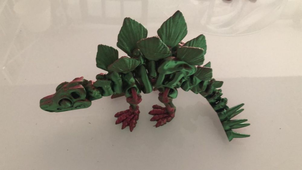 Stegozaur dinozaur