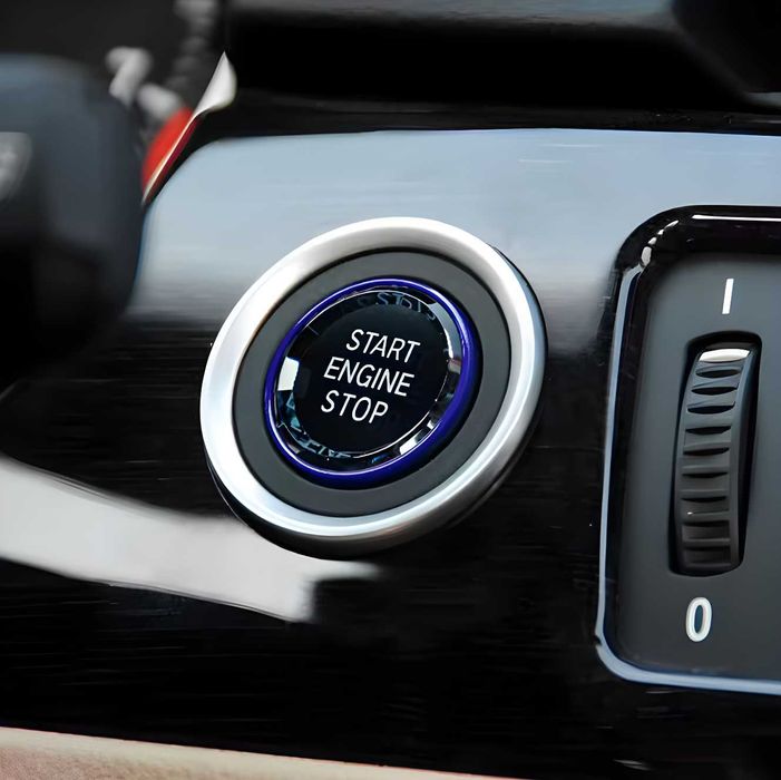 Botão Start Stop BMW Série E - Versão Cristal Premium
