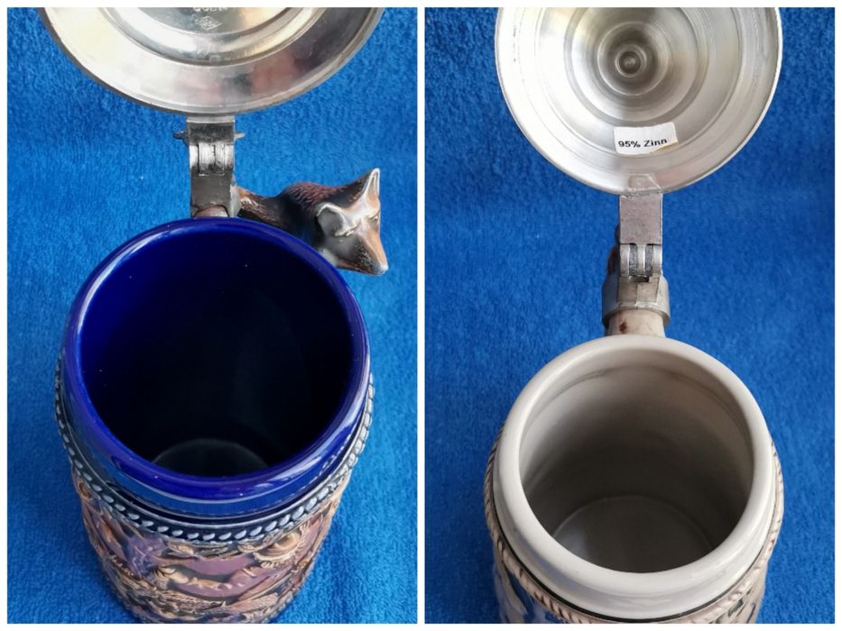 Традиційні німецькі пивні кухлі (Bierstein)