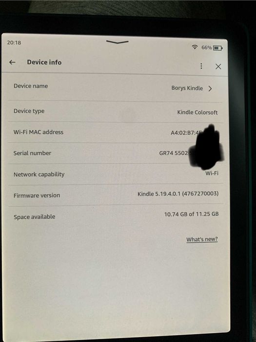 Amazon Kindle Colorsoft 16gb 2025 release (online)