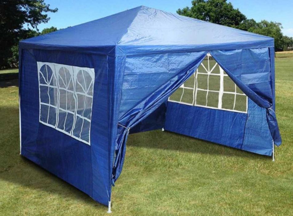 NOWY Pawilon/ altana ogrodowa, namiot handlowy + 4 ścianki, 3x3m
