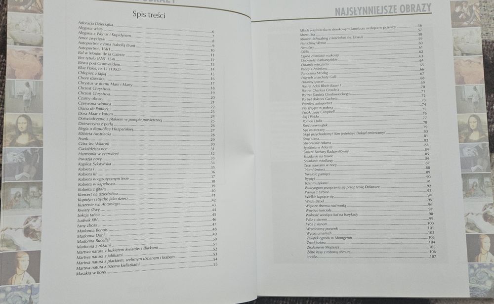 Album Najsłynniejsze Obrazy.