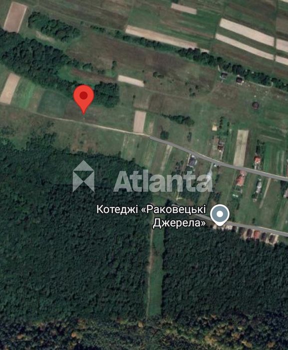 Земельна ділянка площею 59,97 сотки у с. Раковець, Львівський район.