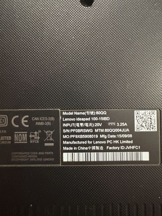 Ноутбук Lenovo ( Core i3-5005U/ ram 4gb/ HDD 500gb/NVIDIA GeForce 920M