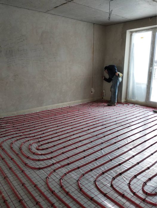 напівсуха стяжка! стяжка підлоги Франківськ