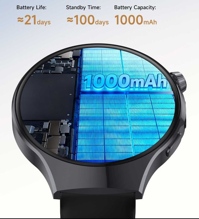 Смарт часы: DT WATCH5 PRO. NFC.GPS.Compass.1000mAh.Barometr
