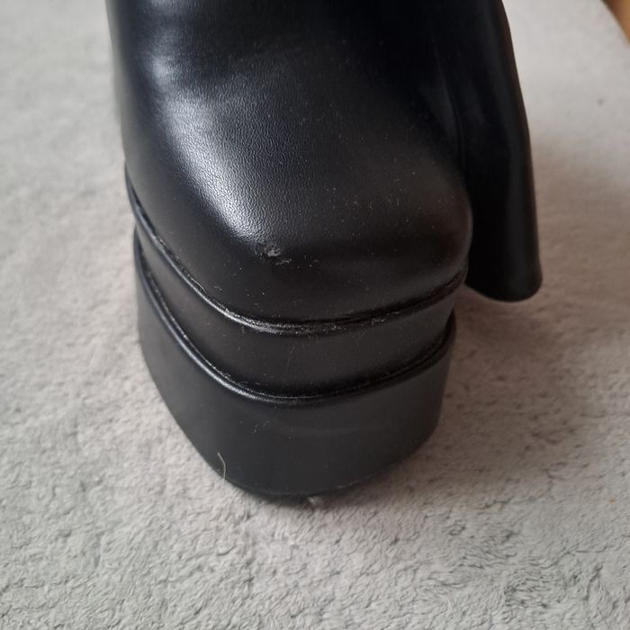 Kozaki botki na platformie