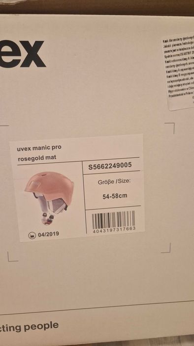 Kask juniorski Uvex 54-58