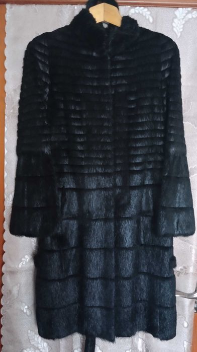 Шуба с нутрии стриженная