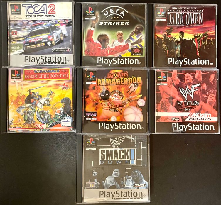 JOGOS PLAYSTATION 1 / PS1 (Sem Manual e Outros) || Ler Descrição↓