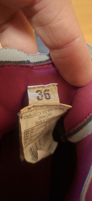 Quechua Crossrock waterproof n36