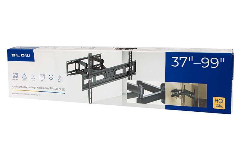 Uchwyt TV LCD HQ 37"-99" z podwójny  przegub