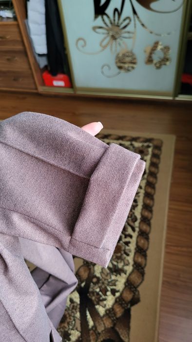 Штани коричневі теплі 42