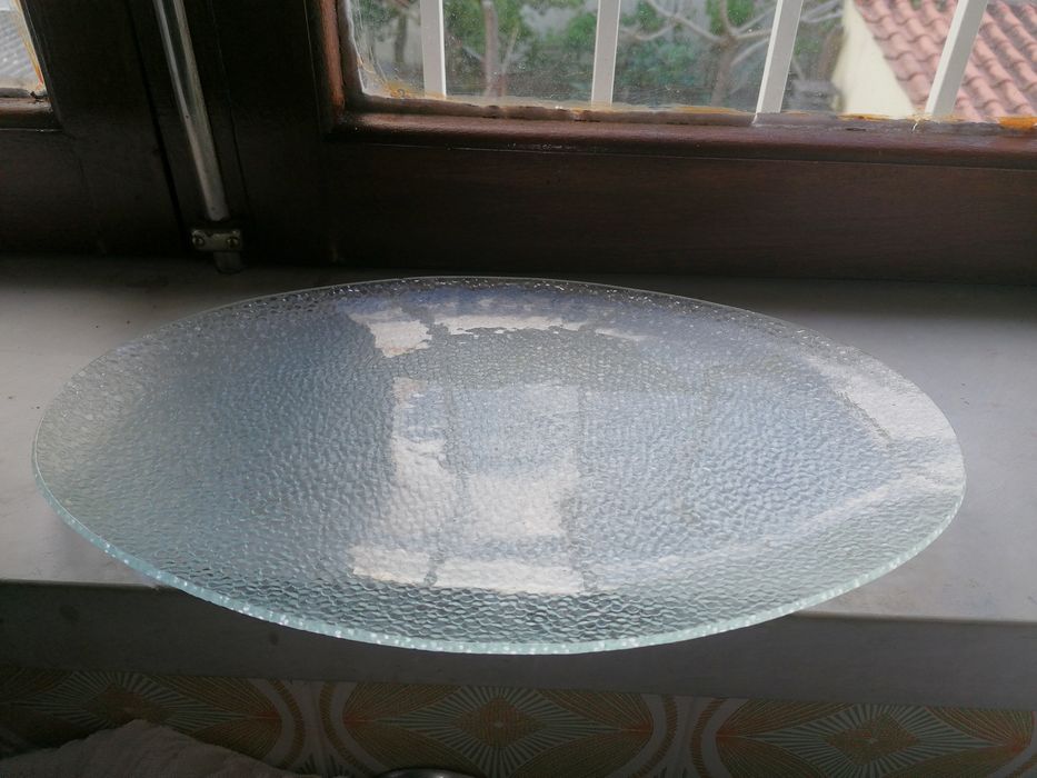Travessas,fruteiras vidro, várias