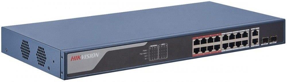 Switch Poe  DS‑3E1318P‑EI(B) 16‑Portowy SFP Hikvision