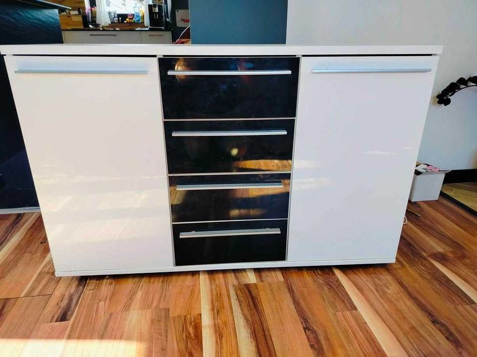 Komoda, szafka wysoki połysk