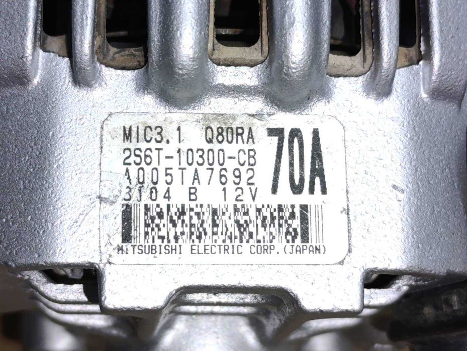 Генератор Fiesta Fusion Фієста фюжн Mazda 2 1.25 1.4 1.5 1.6