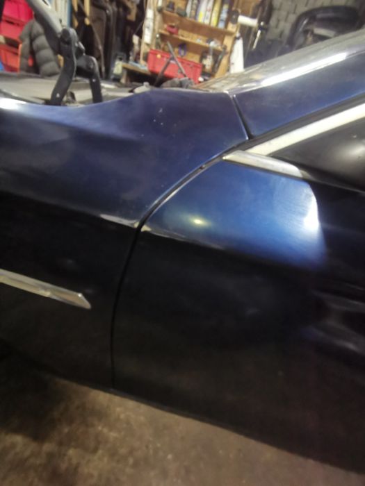 BMW F10 F11 drzwi lewe przód tiefseeblau A76/5 kompletne