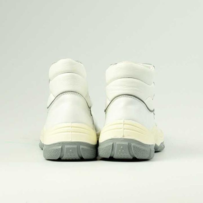 Buty ochronne robocze BHP trzewiki Protektor SANI S3 SRC H8 białe