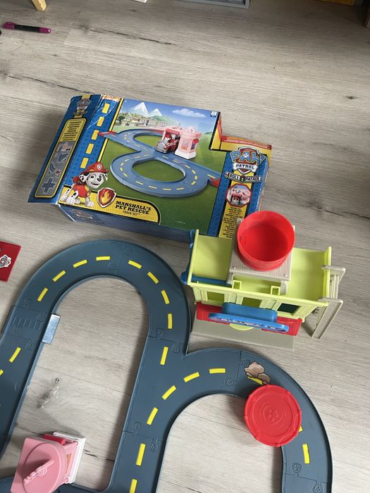 Ogromny zestaw miasto psi patrol pojazdy figurki