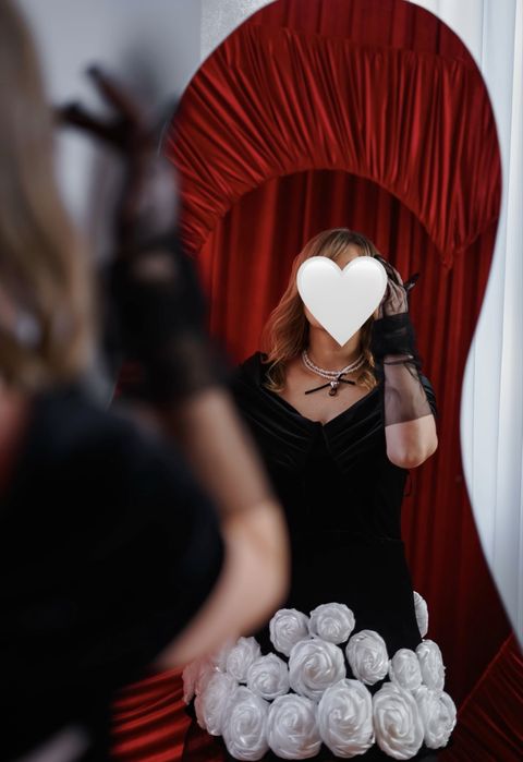 Нереально красива ексклюзивна сукня з бархату для твого свята