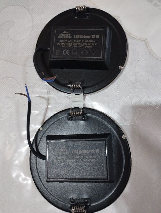 Світильники LED PANEL RIGHT HAUSEN коло SIMPLE 12W 4000K IP20