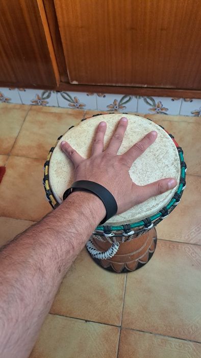 Tambor Djembé Africano em Madeira – Som Autêntico