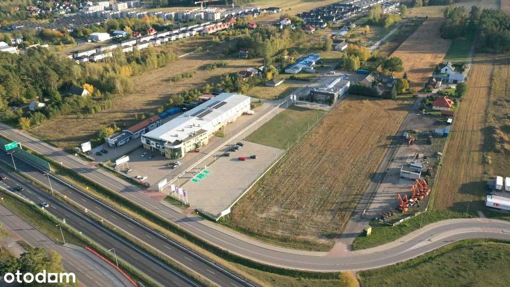 Wynajmę plac, działkę, teren utwardzony w Łyskach przy trasie S8