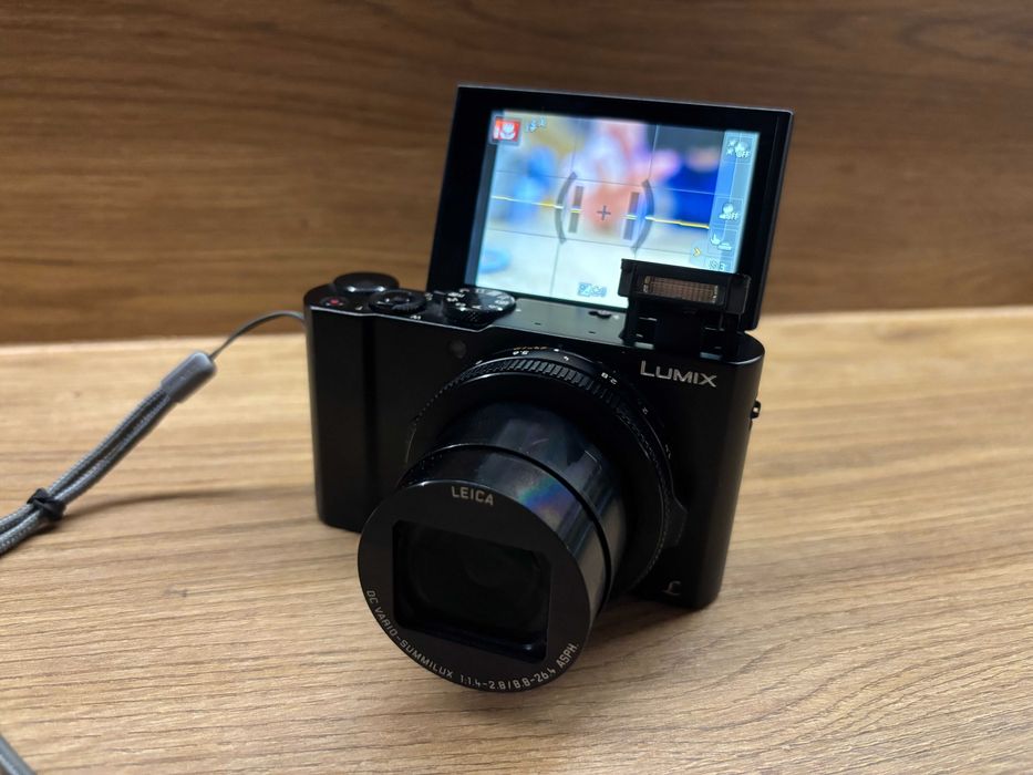 Panasonic Lumix DMC-LX15 | Leica f/1.4 | 4K | 2 baterie | Stan bdb