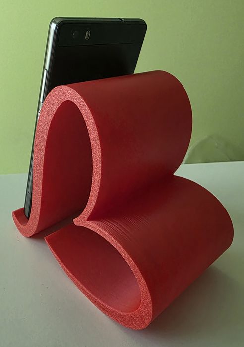 Suporte telemóvel coração vermelho – decoração