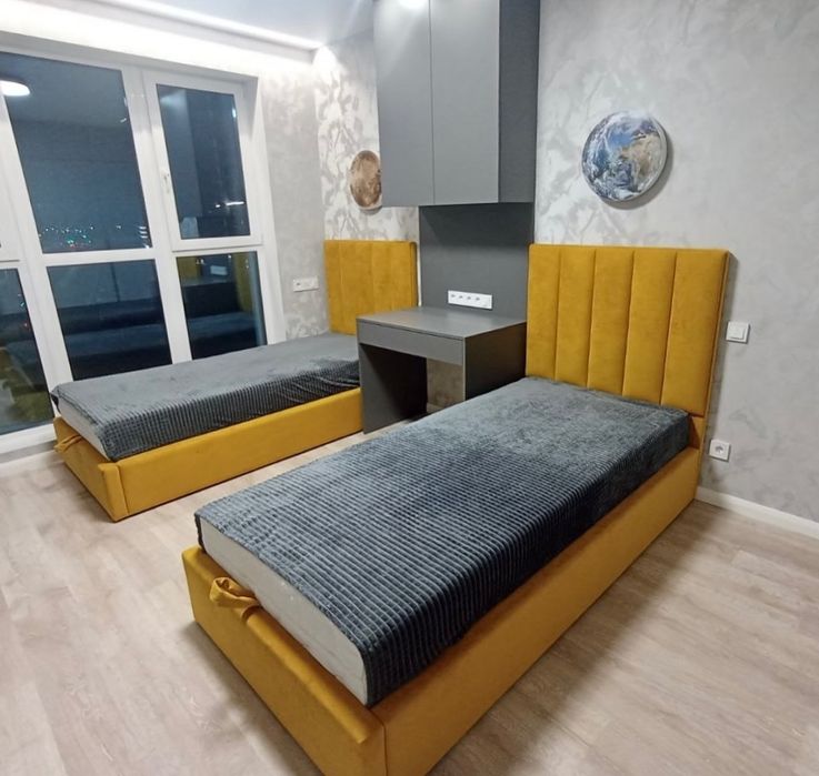 ‼️ЛІЖКО м’яке від 4500 грн 60x120–180x200  кутове, кровать, дитяче