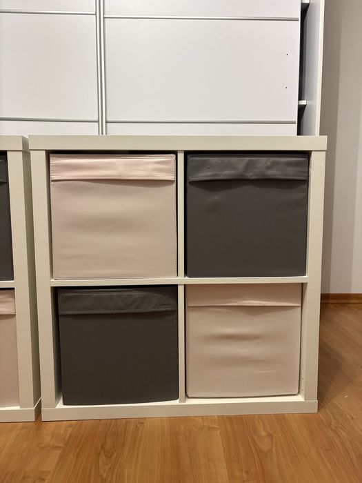 Dwa Regały Kallax  Ikea