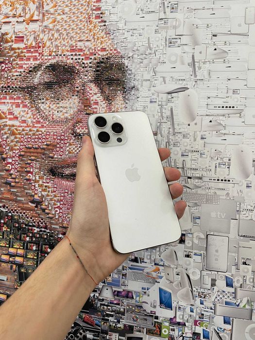 iPhone 15 Pro Max 256GB White Titanium УЦІНКА! ГАРАНТІЯ 6 Місяців МАГАЗИН
