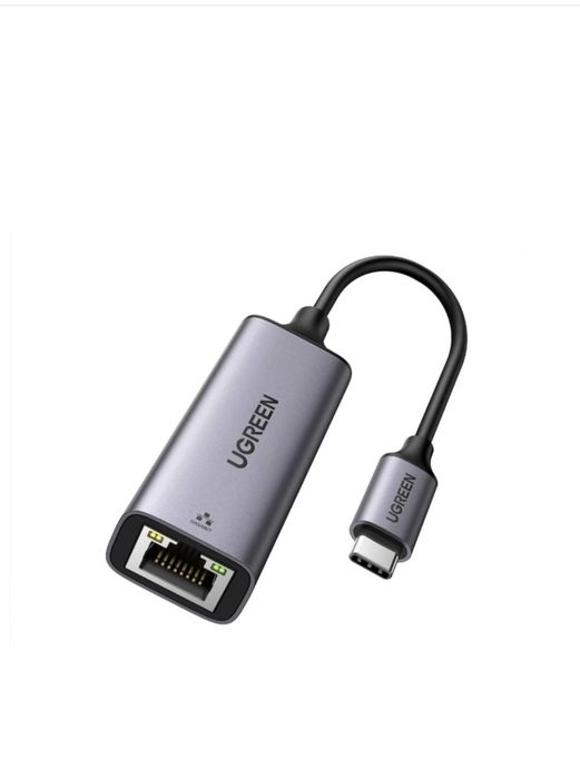 Адаптер-перехідник Ugreen USB Type-C RJ45 Ethernet LAN мережева карта