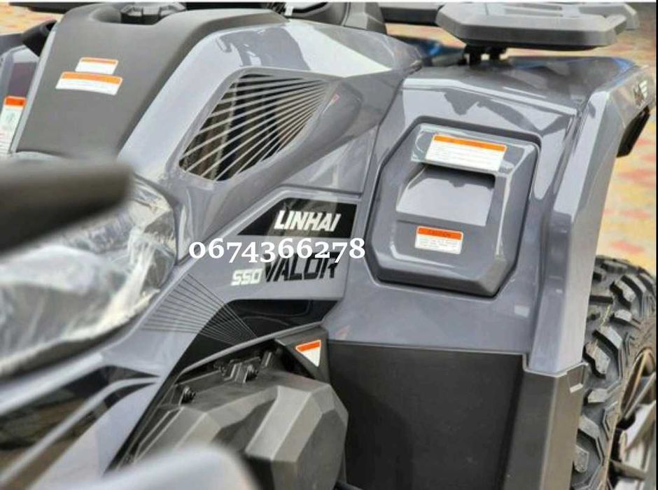 Квадроцикл LINHAI VALOR 550 EFI EPS KM База ЛОНГ 4х4 Підсилювач керма
