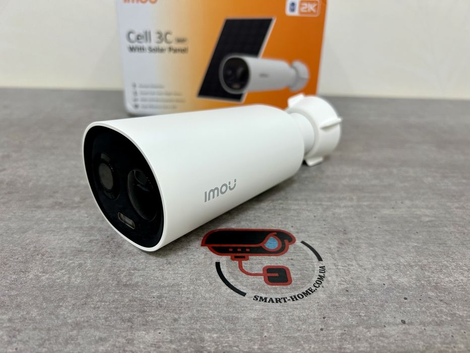 СИРЕНА IMOU 3Mp з АКБ WiFi IP автономная камера для видеонаблюдения SD