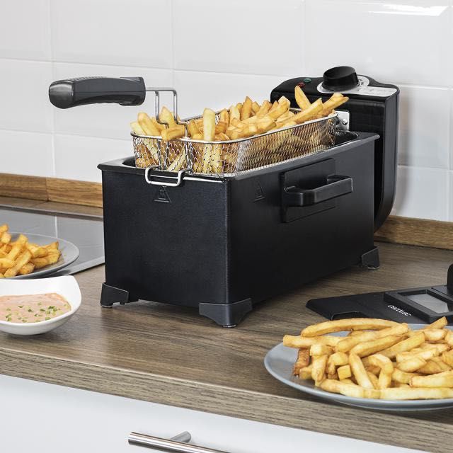 Fritadeira Cleanfry 3L Black 2000W Cecotec (Nova)