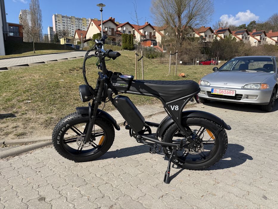 Fatbike  Ouxi V8 rower elektryczny