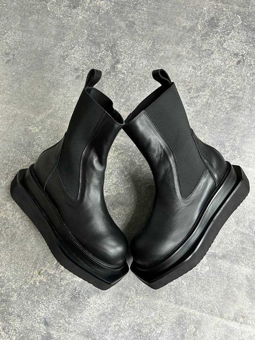 Rick Owens platform boots black черевики чоботи чорні ботинки 41