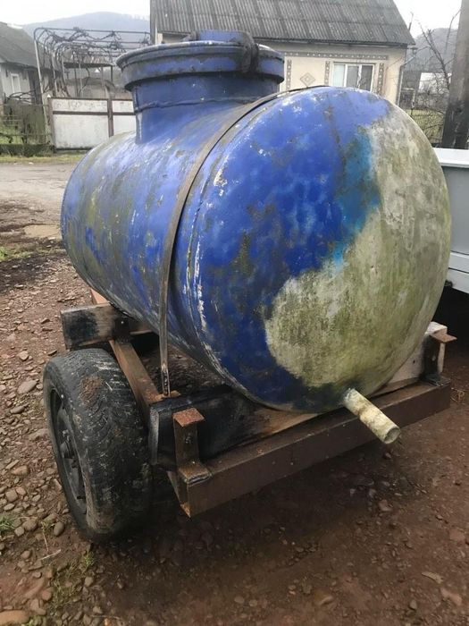 Бочка прицеп фреза