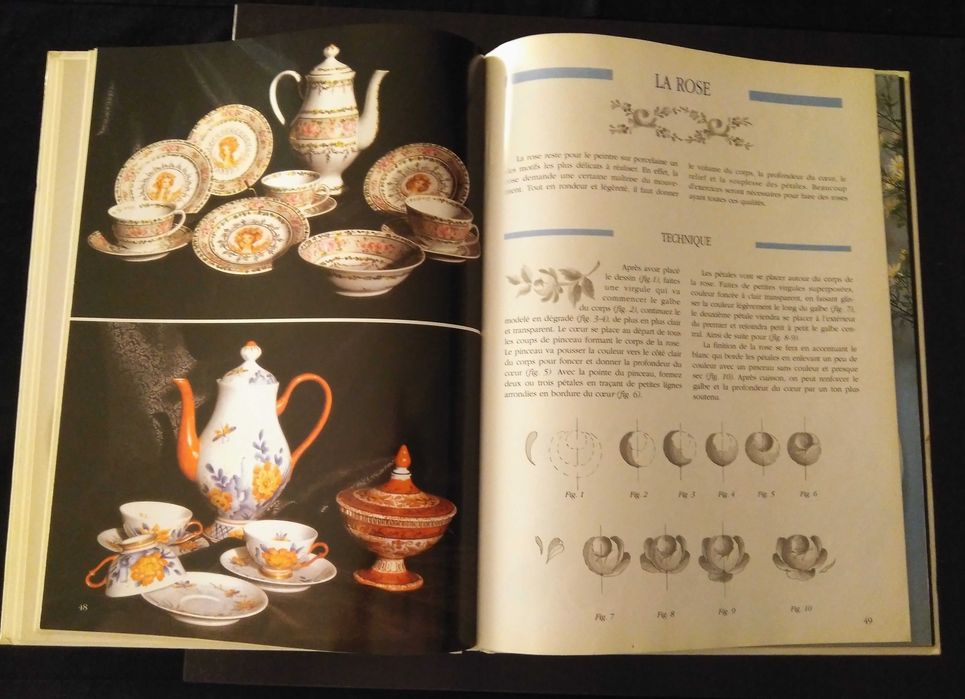 Lydie Guillem - Découvrir et s'initier à la peinture sur porcelaine