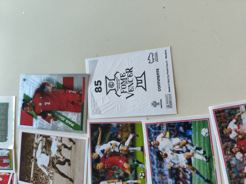 Cromos futebol Continente