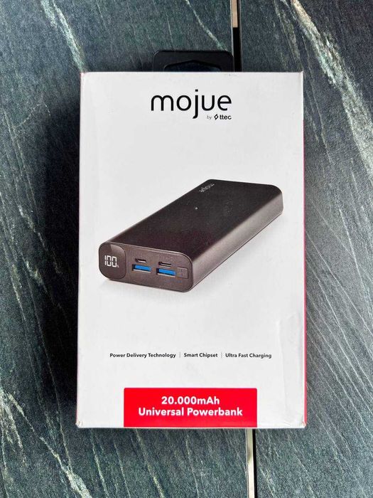 павербанк 20000 mah з швидкоб зарядкою Mojue PowerBunk Xiaomi