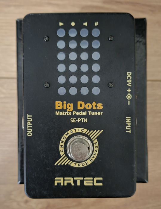Pedal afinador Artec Big Dots