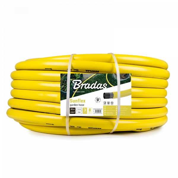 WĄŻ OGRODOWY 30m ultra mocny  1/2" SUNFLEX BRADAS