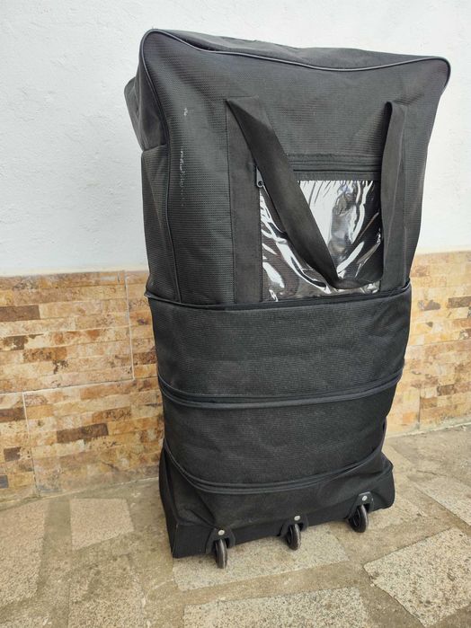 Mala de Viagem Expansível 3 Zíperes - como NOVO