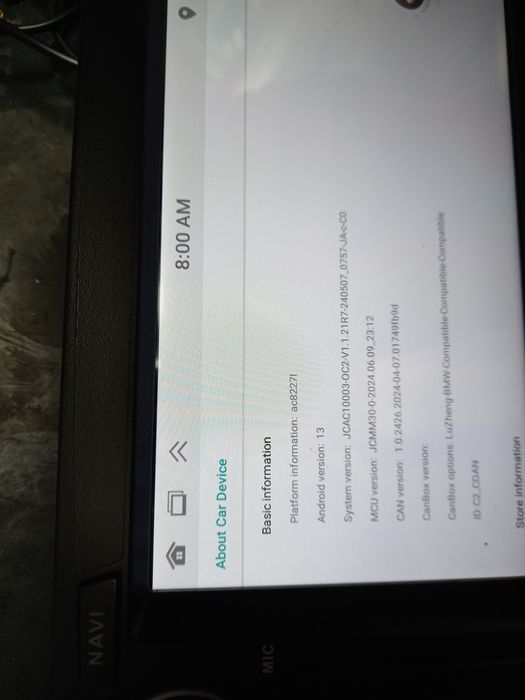 Radio android 13 bmw e90